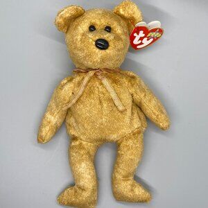 Ty Beanie Babies 2000 Cashew The Bear
